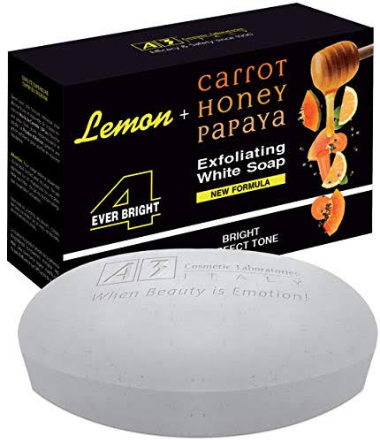 [22987] A3 Lemon Carrot Honey Papaya Bar Soap 200g