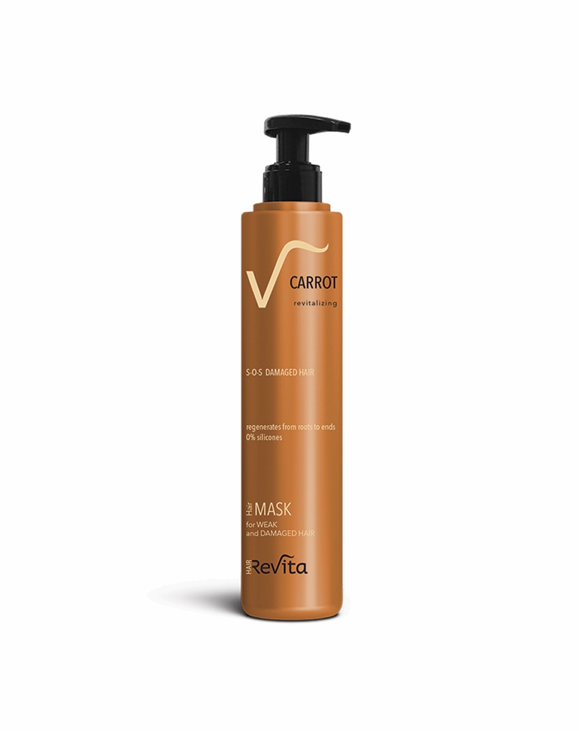 A3 Revita Carrot Mask S-O-S for Weak & Damaged Hair 250ml