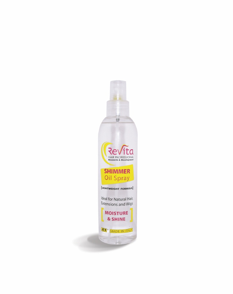 A3 Revita Shimmer Oil Spray Moisture & Shine 200ml.