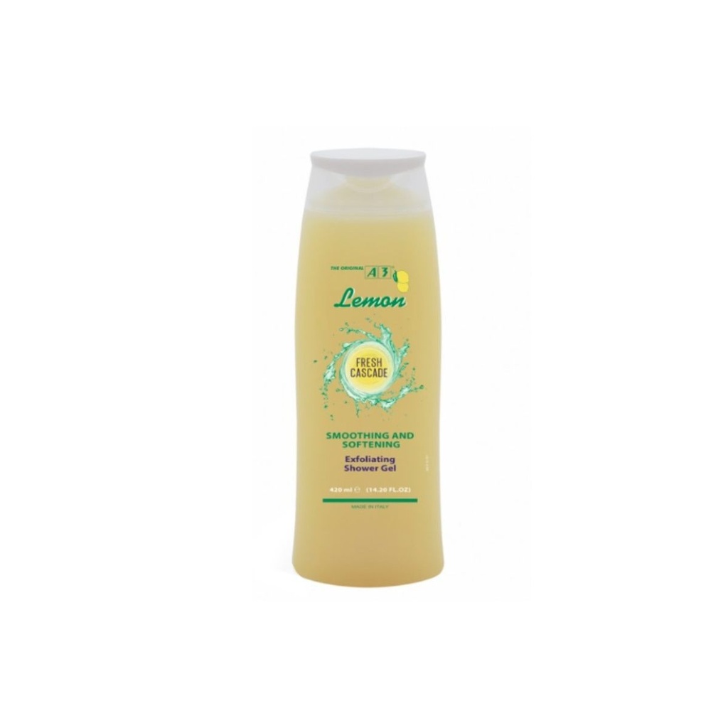 A3 Shower Gel Smoothing & Softening Exfoliating Lemon Shower Gel 500 ML