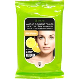 Absolute 10 Make Up Cleansing Tissues Vitamin C Extract Small 10 Tissues