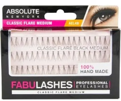 Absolute Eyelashes Fabulashes Classic Flare Black Medium AEL49 