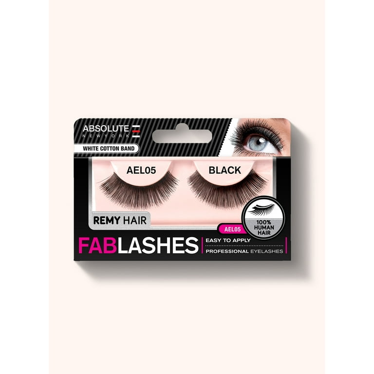 [12066] Absolute Eyelashes Fabulashes White Cotton Band AEL05 