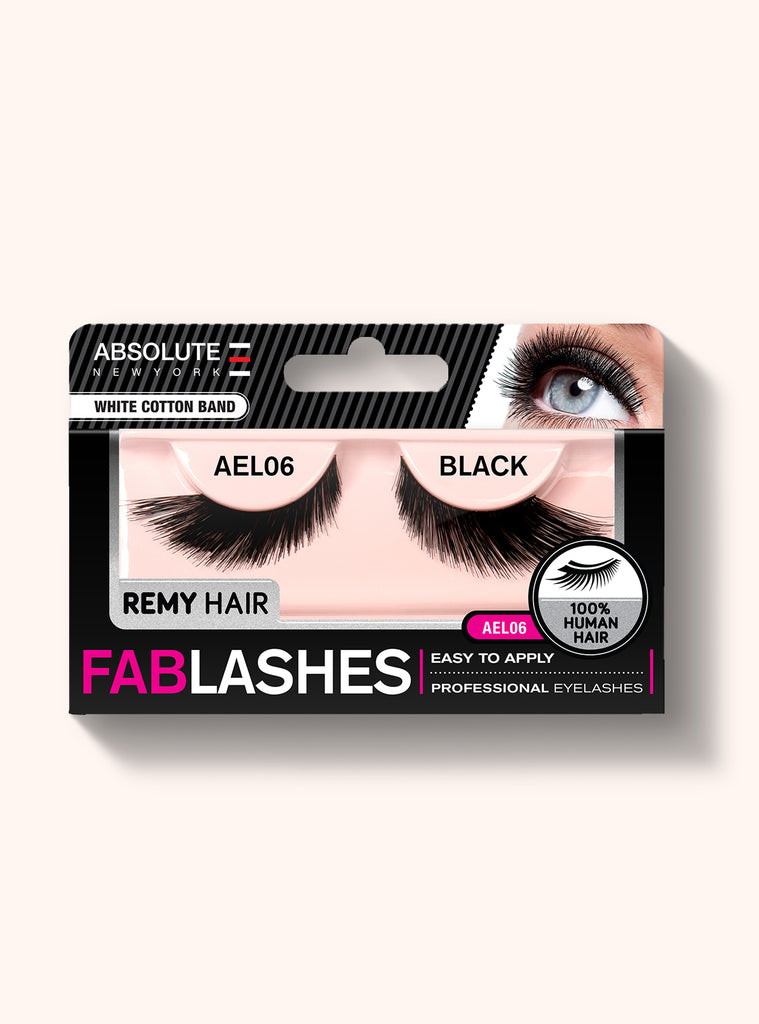 Absolute Eyelashes FabuLashes White Cotton Band AEL06 
