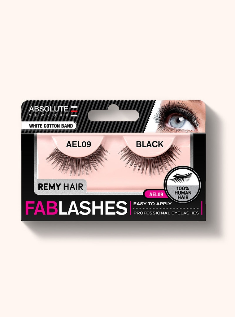 Absolute Eyelashes Fabulashes White Cotton Band AEL09 