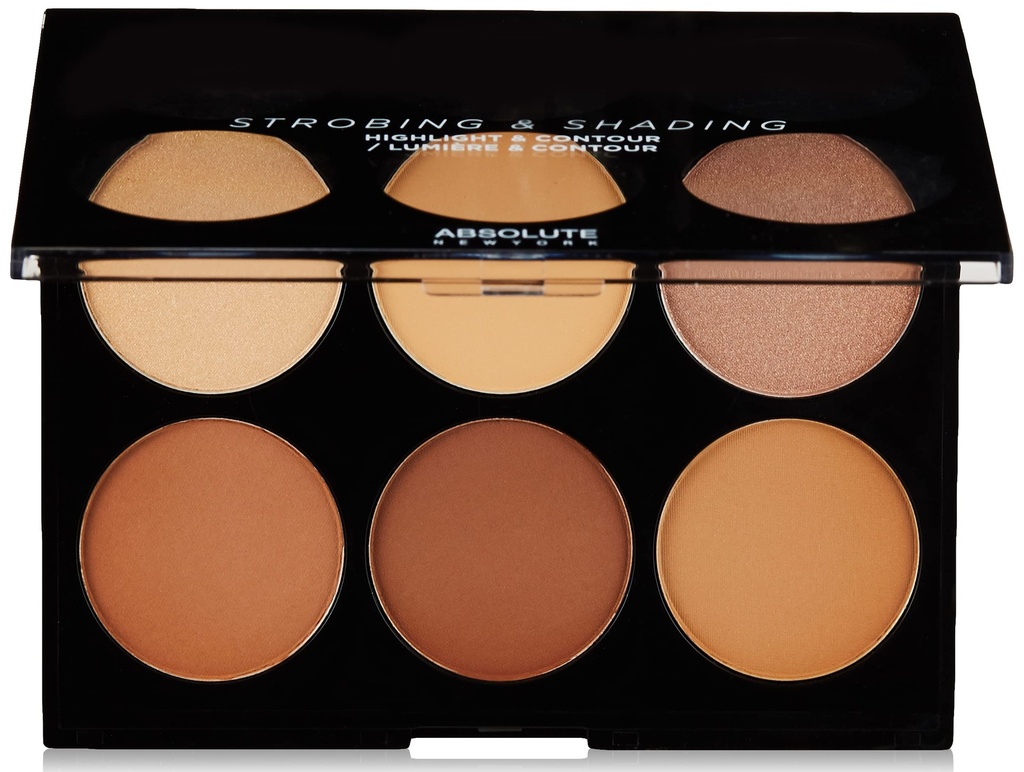 Absolute Highlight Contour Palette Tan To Deep 