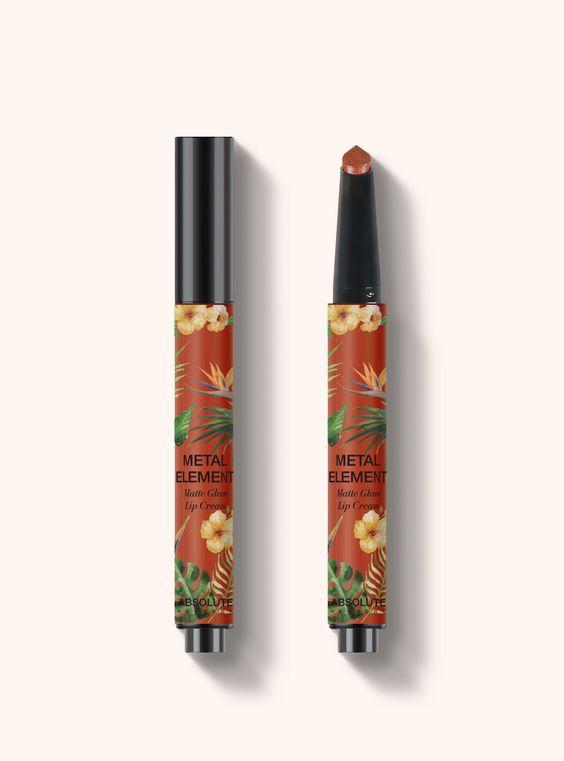 Absolute Metal Element Lipstick Tahiti Tan 