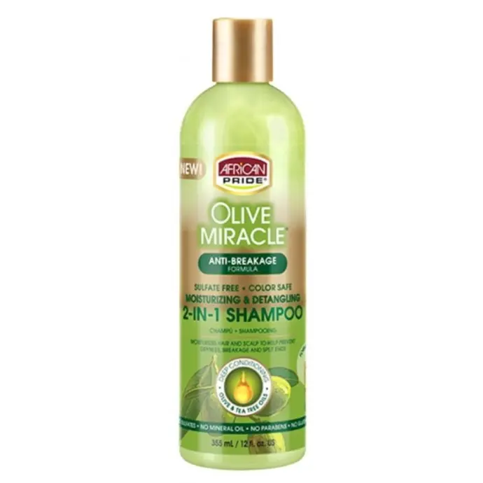 African pride 2 in 1 Shampoo & Conditioner 12oz