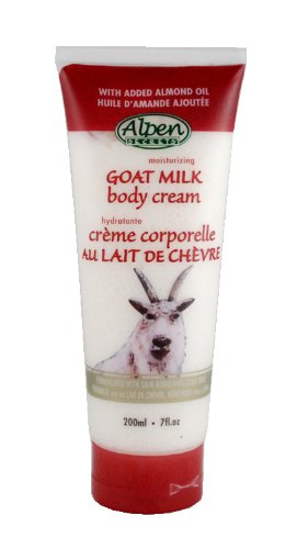 [5210] Alpen Body Tube Cream Goat Milk & Almond 200ml