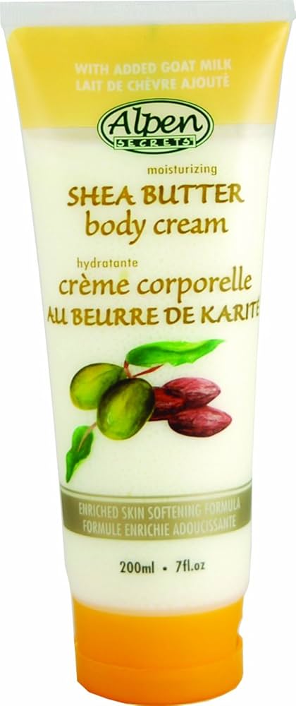 [6135] Alpen Body Tube Cream Shea Butter 200ml