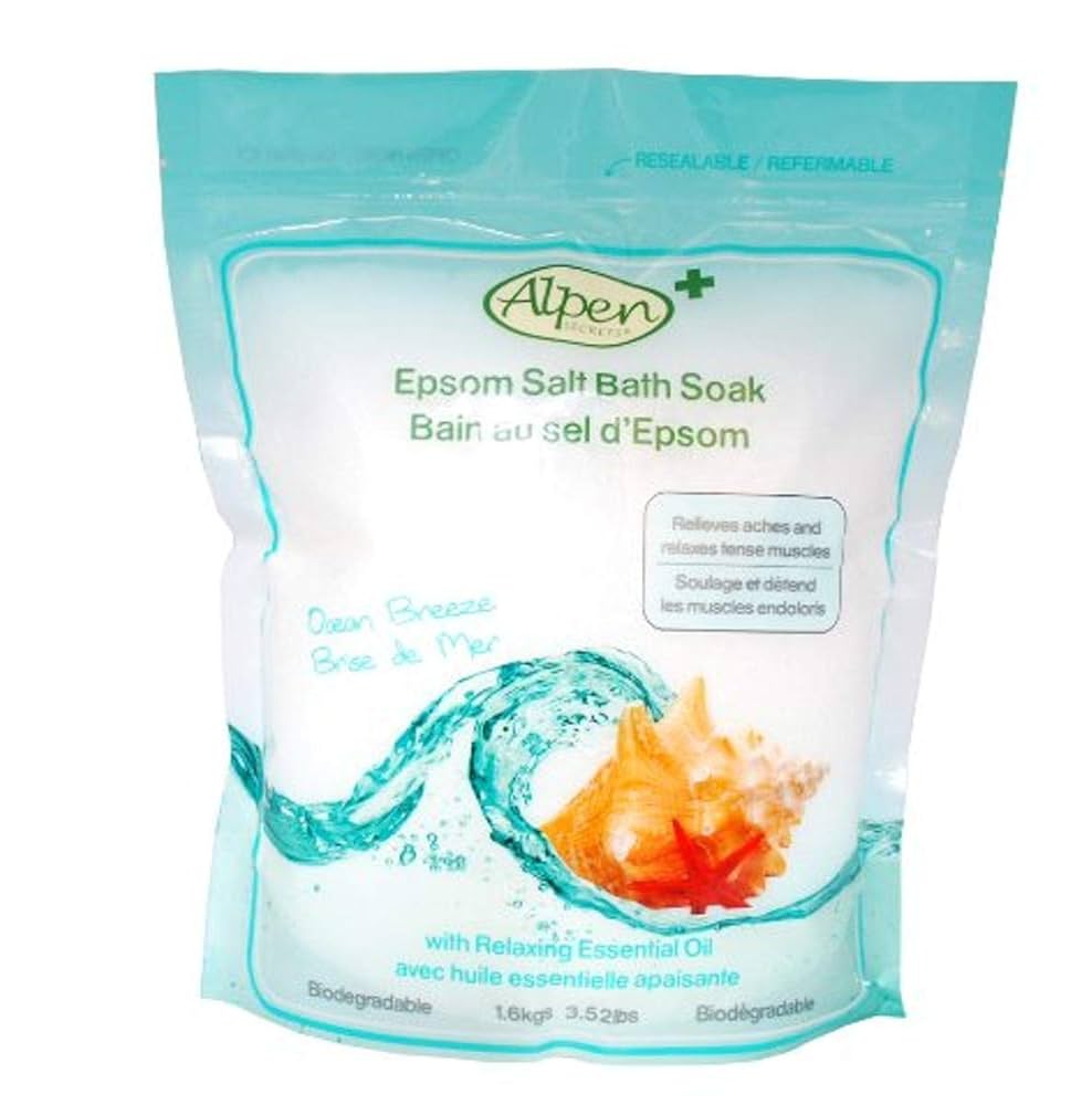 Alpen Epsom Salt Bath Ocean Breeze 1.6 kgs.