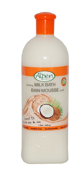 [20666] Alpen Foaming Milk Bath Coconut Oil 1 litre