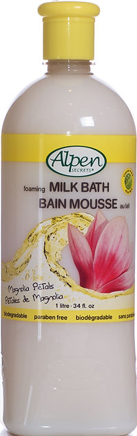[4870] Alpen Foaming Milk Bath Magnolia Petals 1 litre