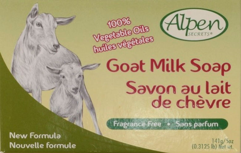 [10275] Alpen Goat Milk Soap Fragrance Free 5oz