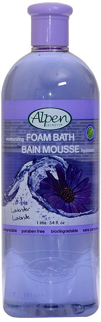 [5745] Alpen Moisturizing Foam Bath Lavender 1 litre