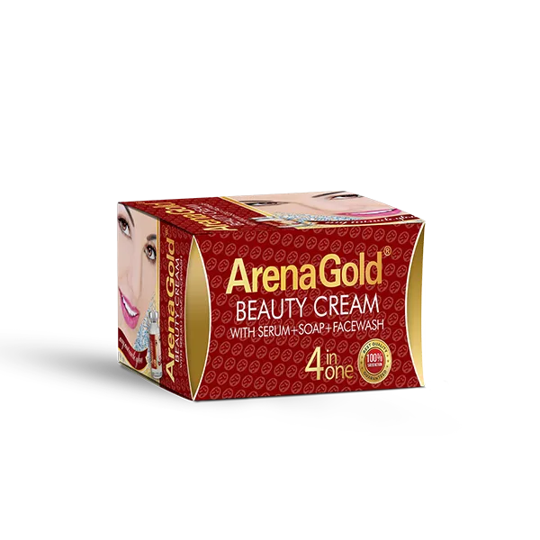 [24222] Arena Gold 4in1 Beauty Cream with Serum + Soap + Face Wash 