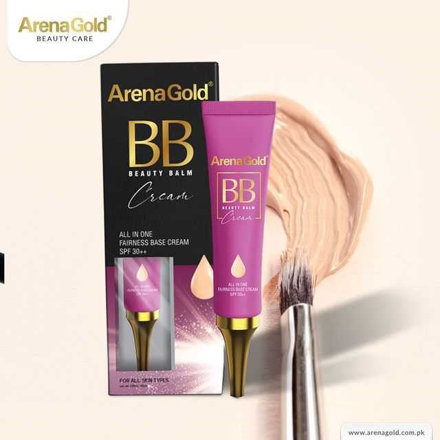 [23246] Arena Gold BB+ Makeup Finish Fairness + Base Cream SPF30++ 30g