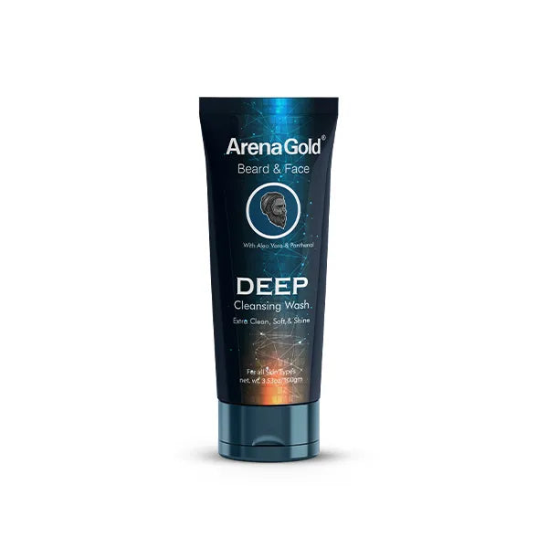 [23079] Arena Gold Deep Cleansing Wash Beard & Face 100g
