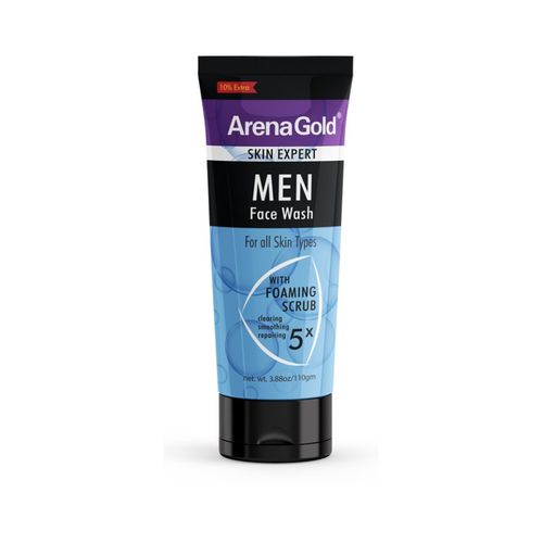 [24888] Arena Gold Face Wash 5X Skin Expert For Men 60g