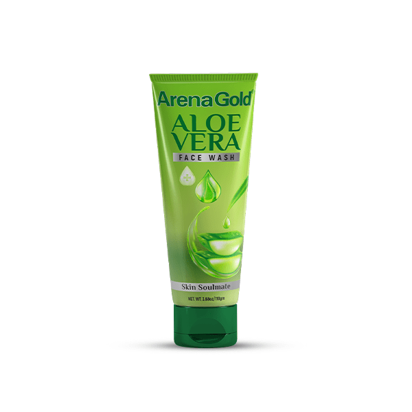 [21371] Arena Gold Face Wash Aloe Vera Extract 110g