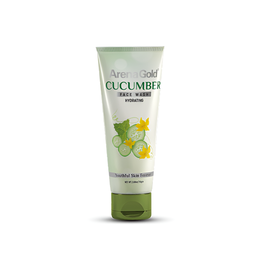 [21374] Arena Gold Face Wash Cucumber Extract 110g