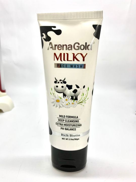 [21400] Arena Gold Face Wash Milky Extract 100g