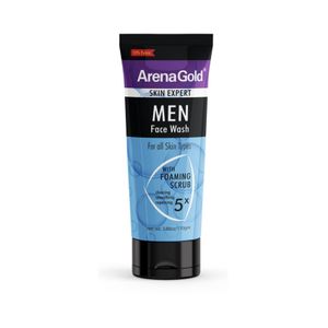 [21378] Arena Gold Fairness Wash Foaming Scrub for Men 110g