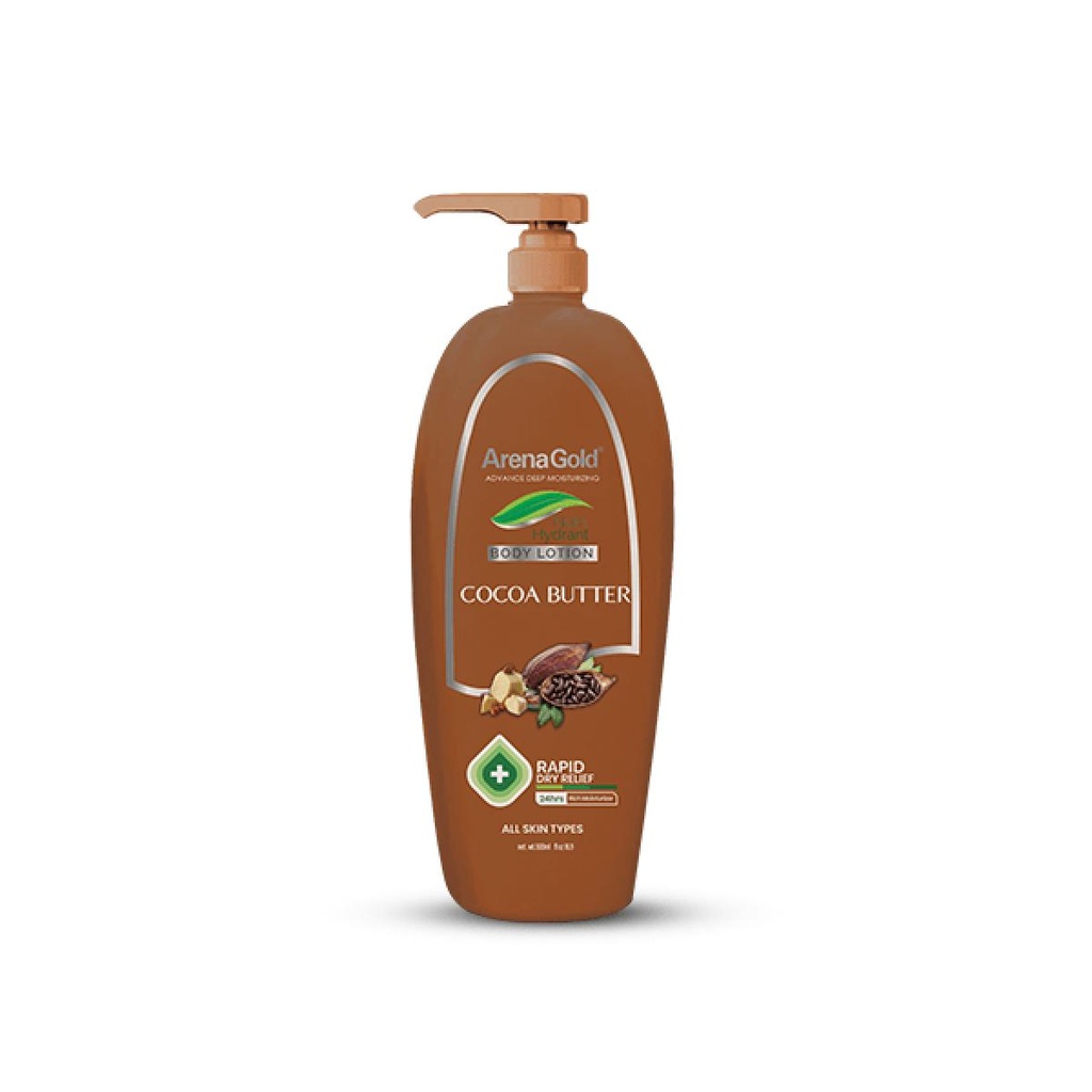 [24882] Arena Gold Lotion Nutri Hydrant Cocoa Butter 500ml