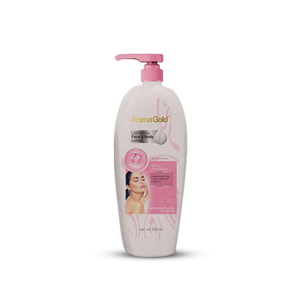 [24884] Arena Gold Lotion Triple Sunscreen face & Body 500ml