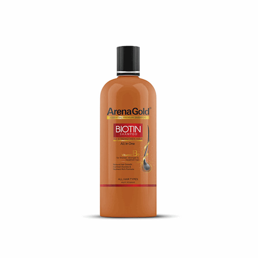 [24899] Arena Gold Shampoo Biotin Herbal Oil 500ml
