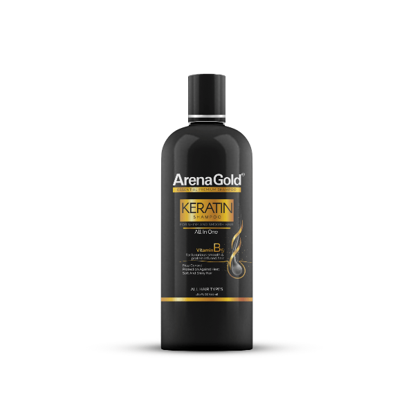 Arena Gold Shampoo Keratin Herbal Oil 500ml