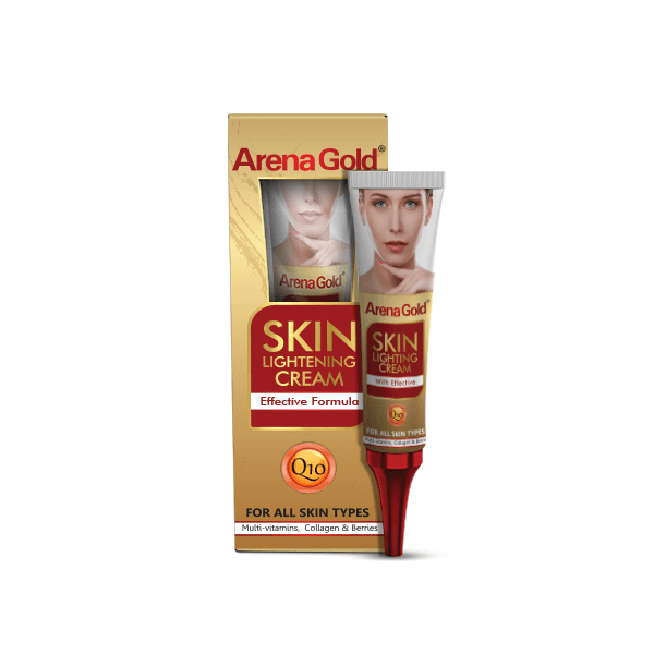[23086] Arena Gold Skin lightening Cream Day Cream Q10 30g