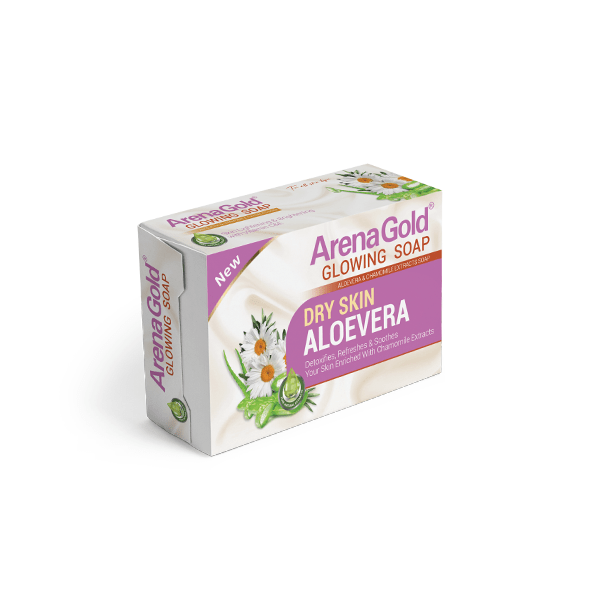 [24829] Arena Gold Soap Dry Skin Aloevera 