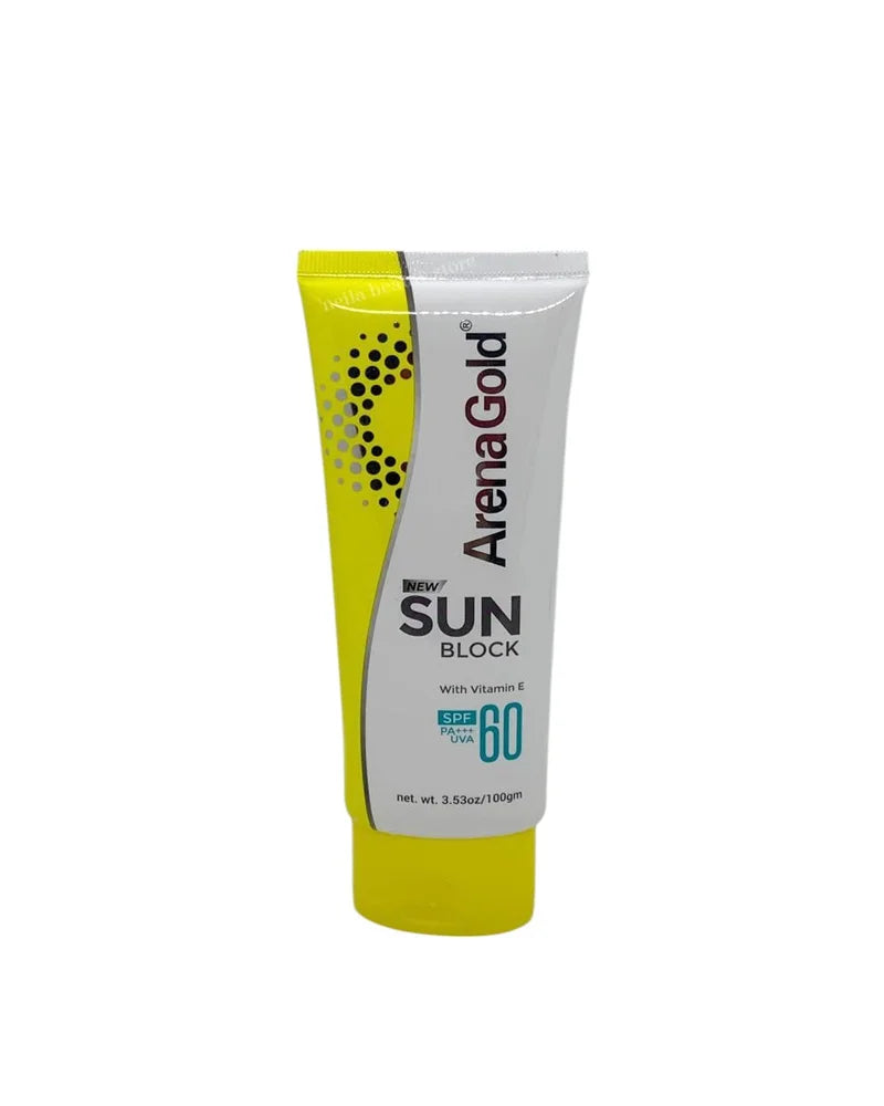 [23074] Arena Gold Sun Block SPF 60 100g
