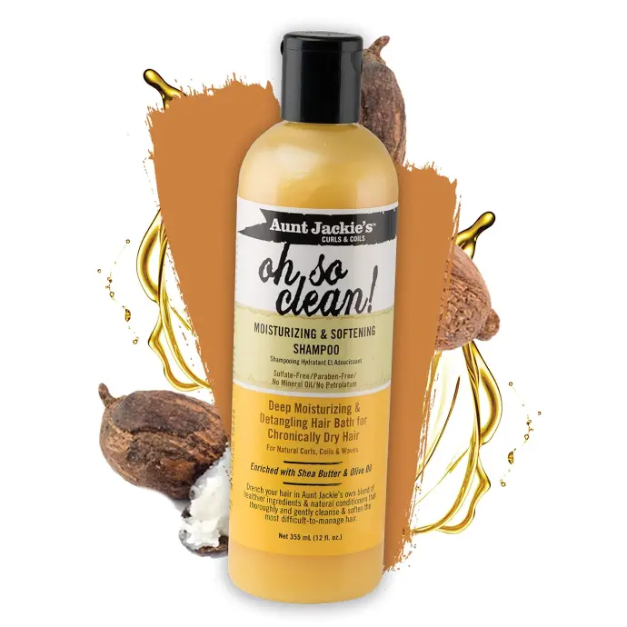 Aunt Jackie's Oh so clean! Moisturizing & Softening Shampoo 355ml