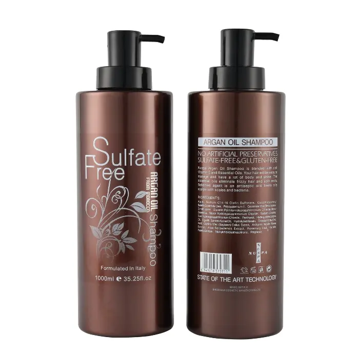 Bingo Hair Products Nuspa Shampoo Sulfate Free Argan Oil 