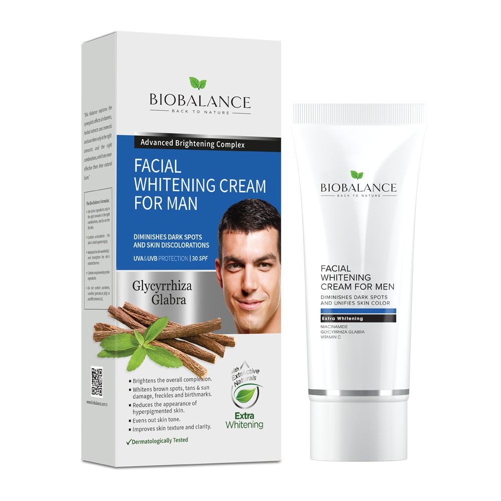 [9373] Bio Balance Facial Whitening Cream For Men 60ml