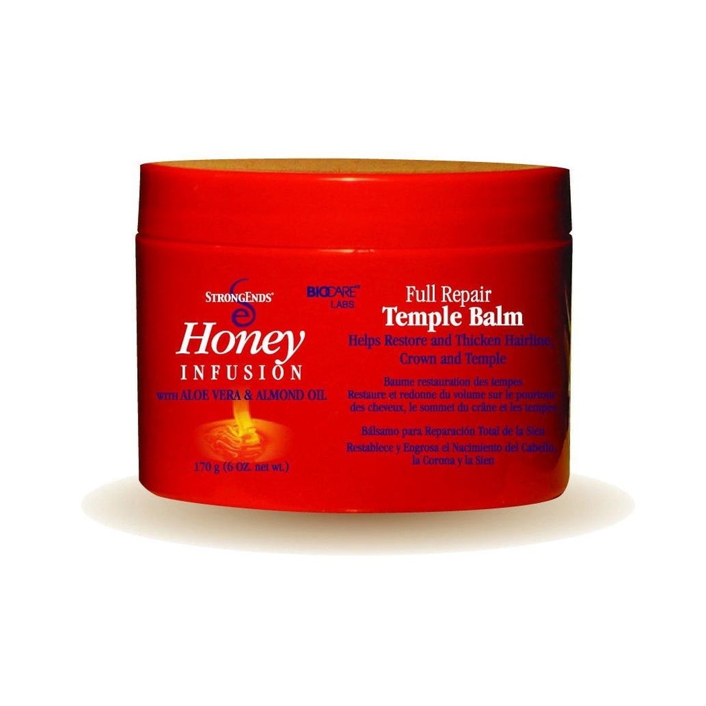 [13734] BioCare Labs Strong Ends Honey Infusion Full Repair Temple Balm 6oz