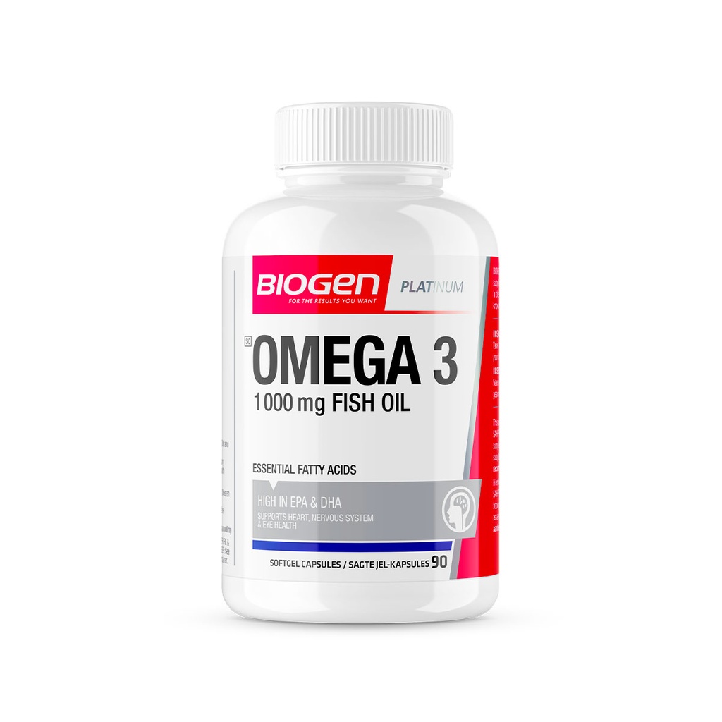 Biogen Biogen Omega 3 Salmon Oil 90 Softgels 