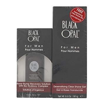 Black Opal Razor Bump Recovery Solution & Desensitizing Clear Shave Gel 2 in 1 