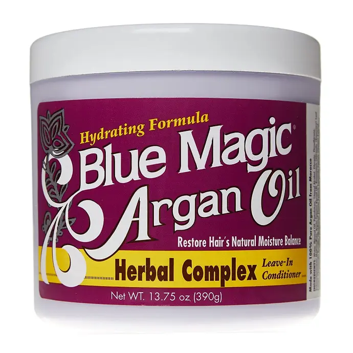 Blue Magic Argan Oil Herbal Complex leave in Conditioner 13.75 oz