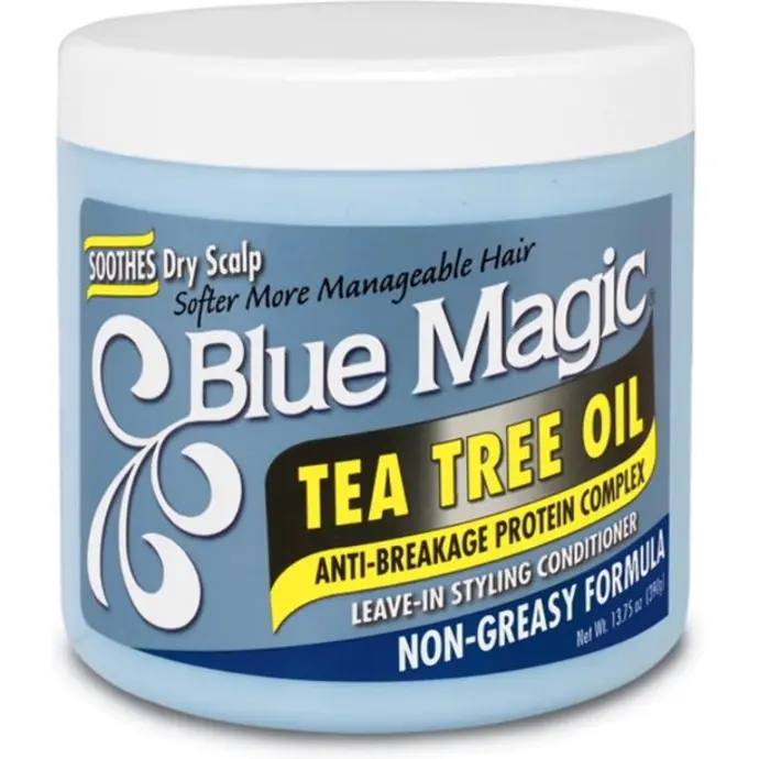 Blue Magic Tea Tree Oil Anti Breakage Protein Complex Conditioner 13.75 oz