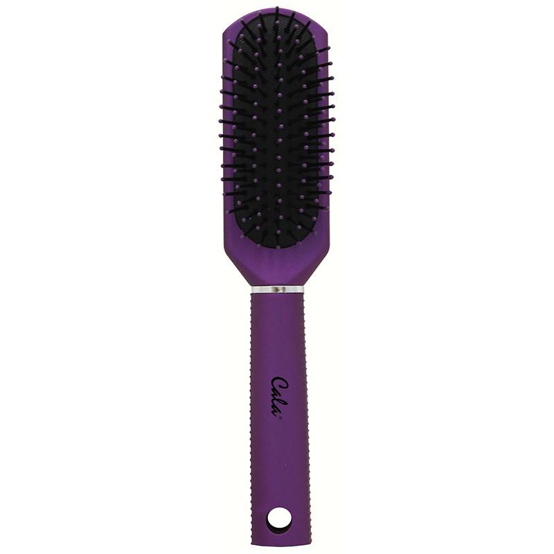 Cala Purple Cushion Styling Brush 