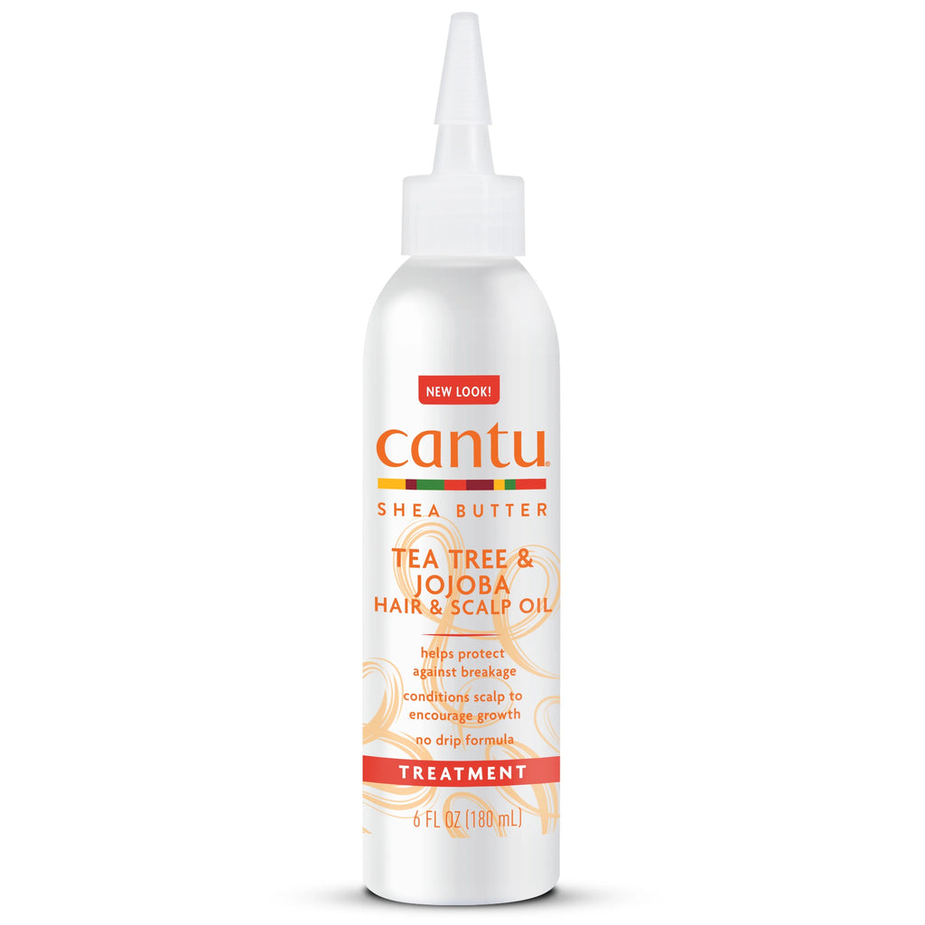 [17879] Cantu Hair & Scalp Oil T-Tree & Jojoba 180ml
