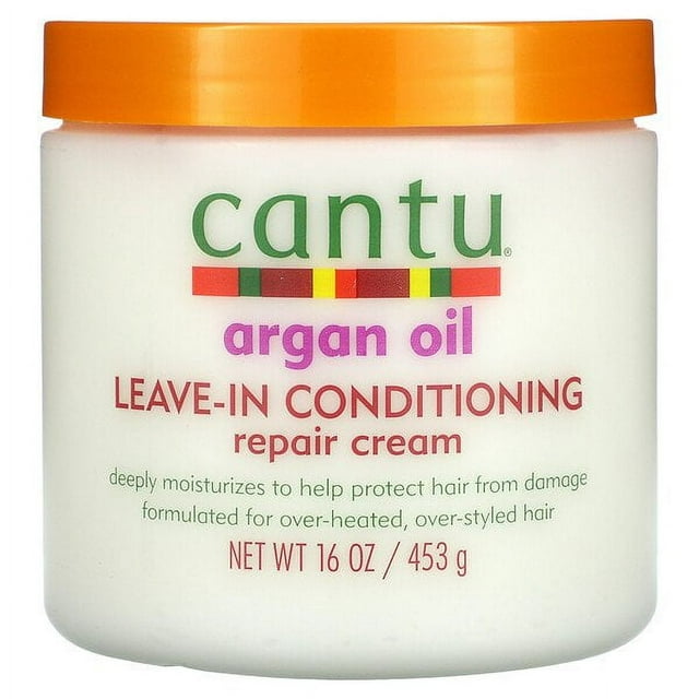 Cantu Leave in Conditioner Cream Argan Oil 453g