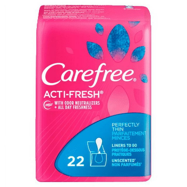 Carefree Pantiliners Fresh Scent Original  Regular 20 