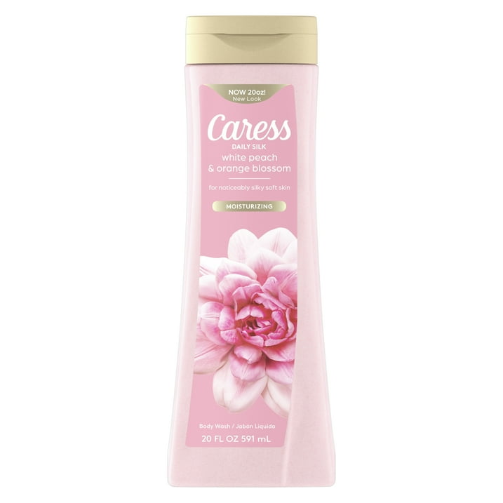 Caress Silkening Body Wash White Peach & Silky Orange Blossom 18fl/532ml