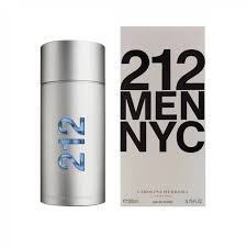 [12901] Carolina Herrera Perfume Spray 212 Men NYC Edt 200 ml