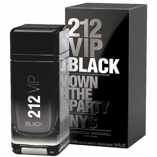 Carolina Herrera Perfume Spray 212 VIP Black Own The Party NYC 100ml