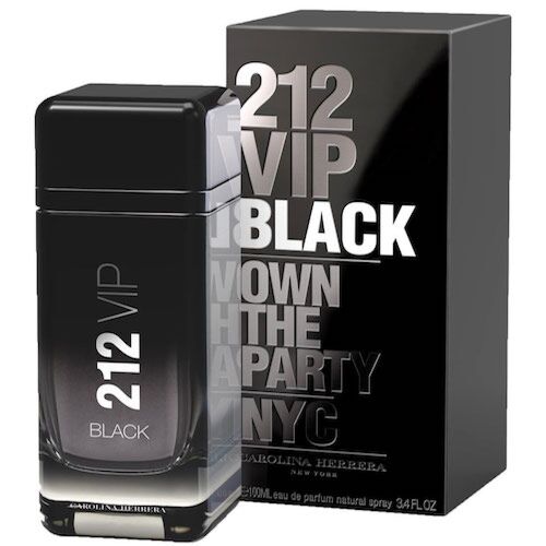 [21852] Carolina Herrera Perfume Spray 212 VIP Black Own The Party NYC 100ml